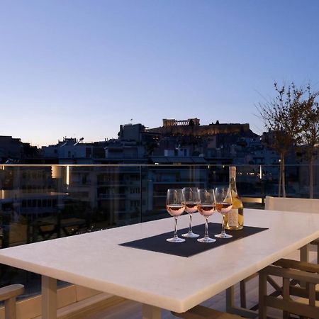 Ueber Lux 2 Bedroom New Penthouse With Acropolis View Афины Экстерьер фото