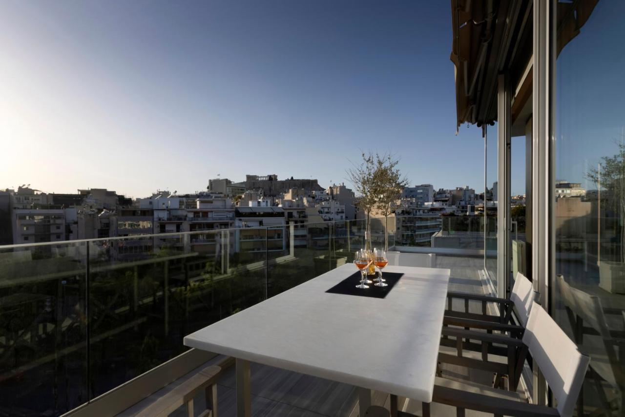 Ueber Lux 2 Bedroom New Penthouse With Acropolis View Афины Экстерьер фото